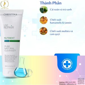 Thành phần sữa rửa mặt Pure Natural Cleanser