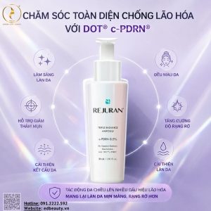 Công dụng của Rejuran Triple Radiance Ampoule