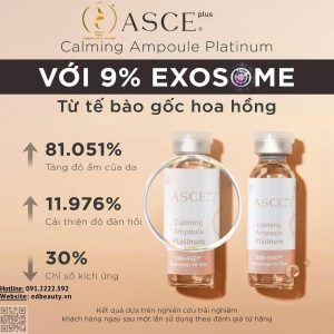 Tinh chất làm dịu, phục hồi da tổn thương ASCEplus® Calming Ampoule Platinum - Ảnh 3