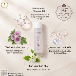 Thành phần toner CasMara Tonic Essence