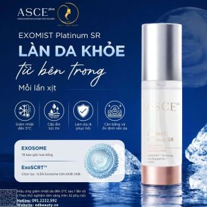 Xịt Exosome dưỡng da cấp ẩm ASCE Plus Exomist Platinum SR