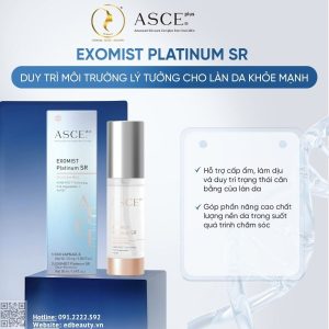 Xịt Exosome dưỡng da cấp ẩm ASCE Plus Exomist Platinum SR (1)