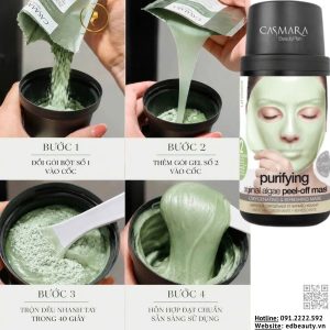 Cách dùng mặt nạ Casmara