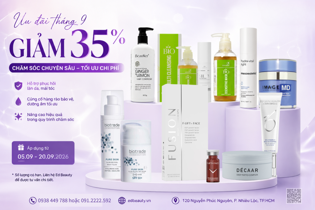 Các sản phẩm đang giảm giá tại Ed Beauty