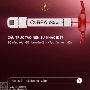 Filler làm đầy thể tích má, thái dương và cằm Curea Ultra
