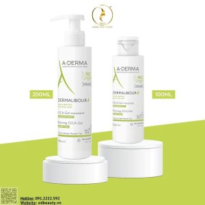 Gel làm sạch dịu da kích ứng A-Derma Dermalibour+ Foaming Cica