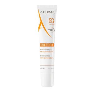 Kem chống nắng da nhạy cảm A-Derma Protect Invisible Fluid SPF50+