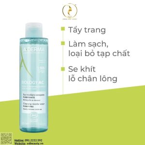 Hiệu quả khi dùng A-Derma Biology AC Micellar Water