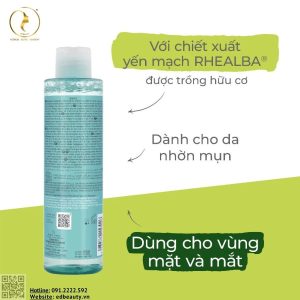 Nước tẩy trang da nhờn mụn A-Derma Biology AC Micellar Water