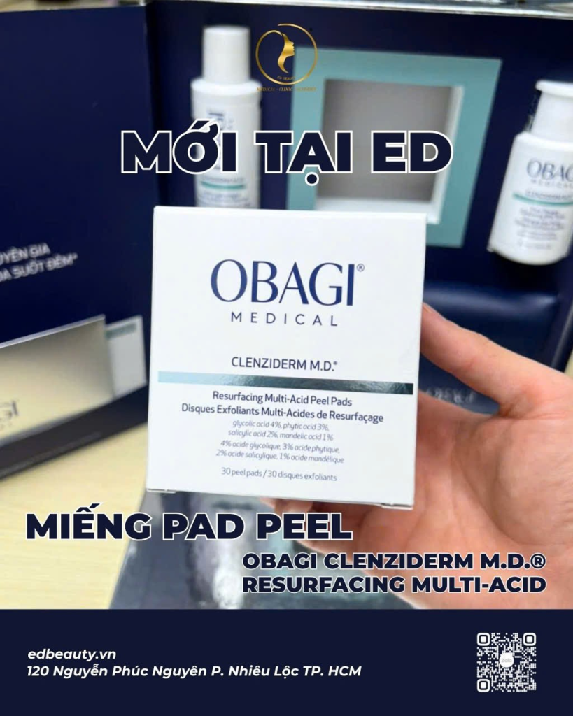 Miếng pad peel Obagi phù hợp với làn da nào?
