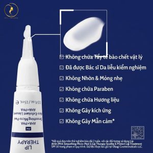 Thành phần tẩy tế bào chết môi Obagi Lip Therapy AHA + PHA