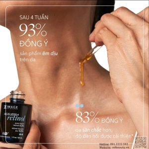 Hiệu quả khi dùng Ageless+ Retinol Liquid 0.3%