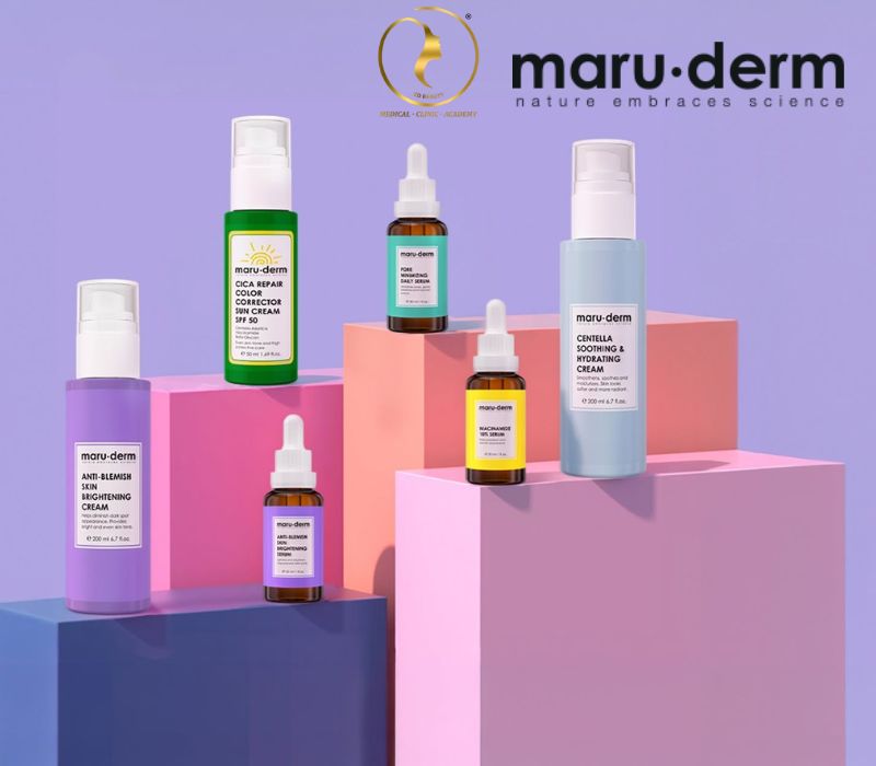 Bảng giá sản phẩm Maruderm chính hãng tại Việt Nam