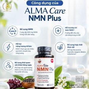 Công dụng của ALMA Care NMN Plus