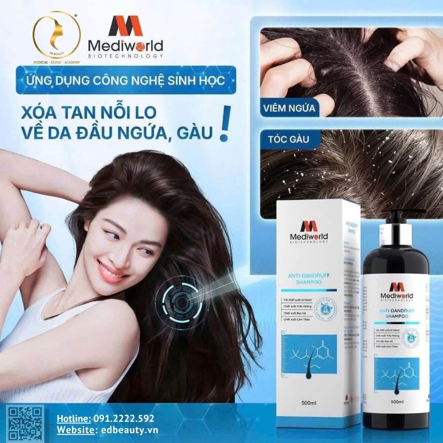 Công dụng của Mediworld Anti-Dandruff Shampoo