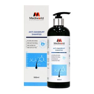 Dầu gội đầu giảm gàu, nhờn bết tóc Mediworld Anti-Dandruff Shampoo