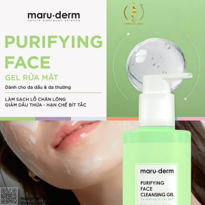 Thành phần Maruderm Salicylic Acid Facial Cleansing Gel