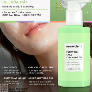 Gel rửa mặt sạch lỗ chân lông Maruderm Salicylic Acid Facial Cleansing