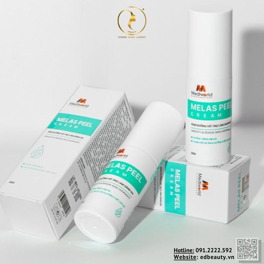 Kem dưỡng ẩm sáng mịn da Mediworld Melas Peel Cream - Ảnh 2