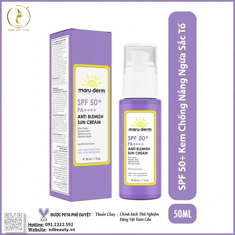 Maruderm SPF 50+ Anti Blemish Sun Screen