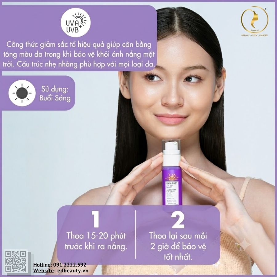 Cách dùng Maruderm SPF 50+ Anti Blemish Sun Screen