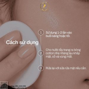 Cách sử dụng nước tẩy trang Hyaestic