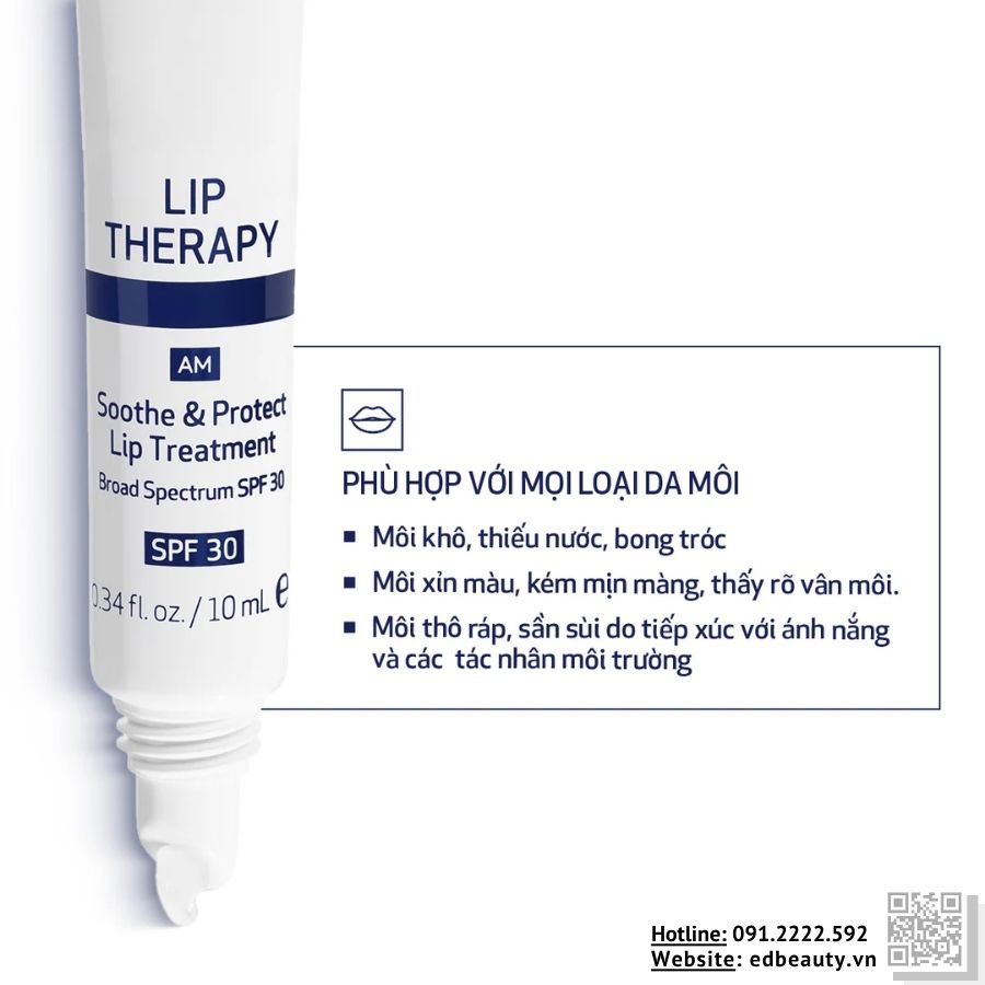 Hiệu quả khi dùng Obagi Lip Therapy SPF 30