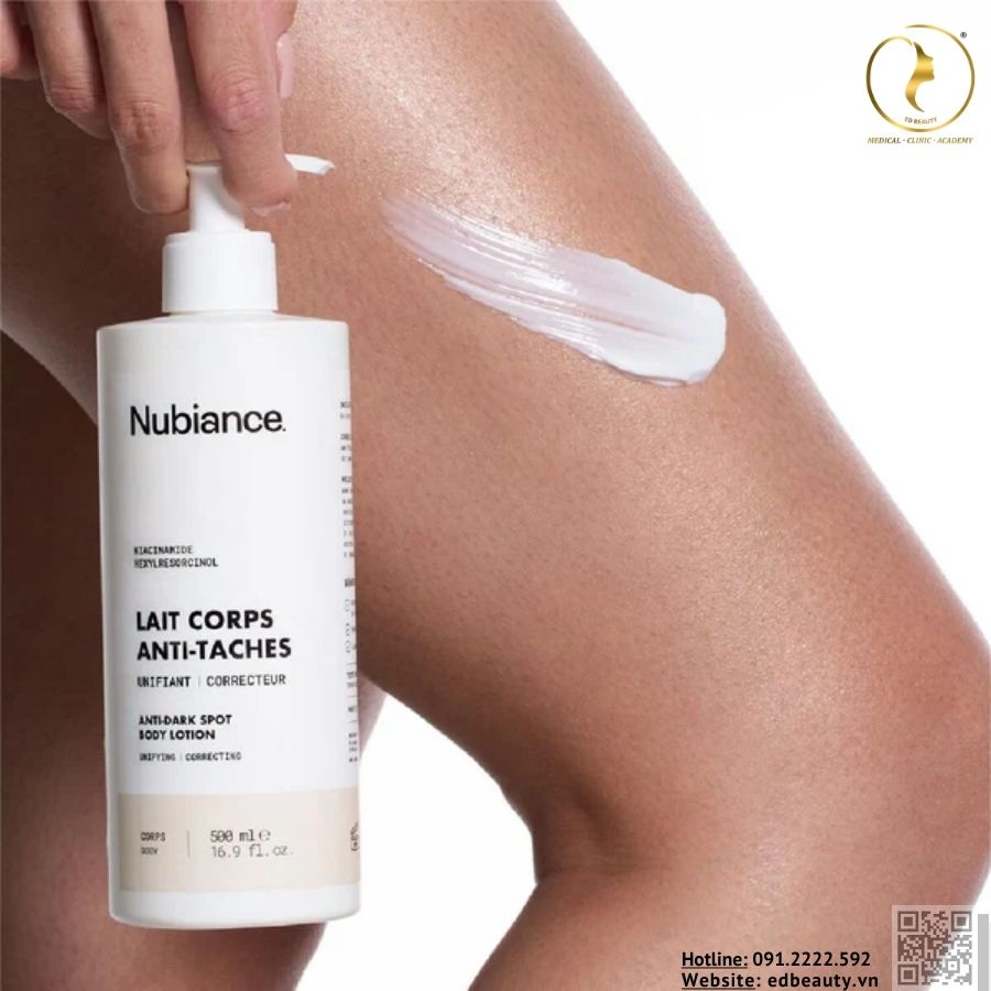 Thành phần Nubiance Lait Corps Anti-taches