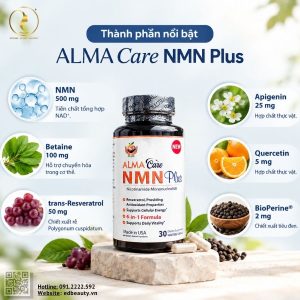 Thành phần nổi bật ALMA Care NMN Plus