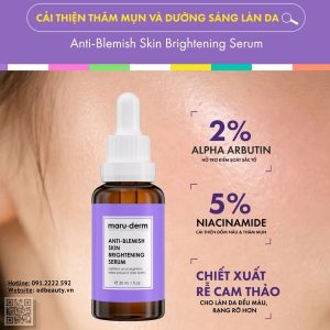 Tinh chất dưỡng mờ thâm, giảm đốm Maruderm Anti-Blemish Skin Brightening Serum