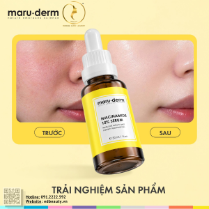 Maruderm Niacinamide 10% phù hợp với ai?