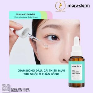 Tinh chất giảm dầu, se lỗ chân lông Maruderm Pore Minimizing Daily Serum