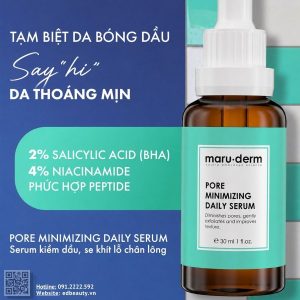 Maruderm Pore Minimizing Daily Serum phù hợp với ai?