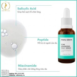 Thành phần Maruderm Pore Minimizing Daily Serum