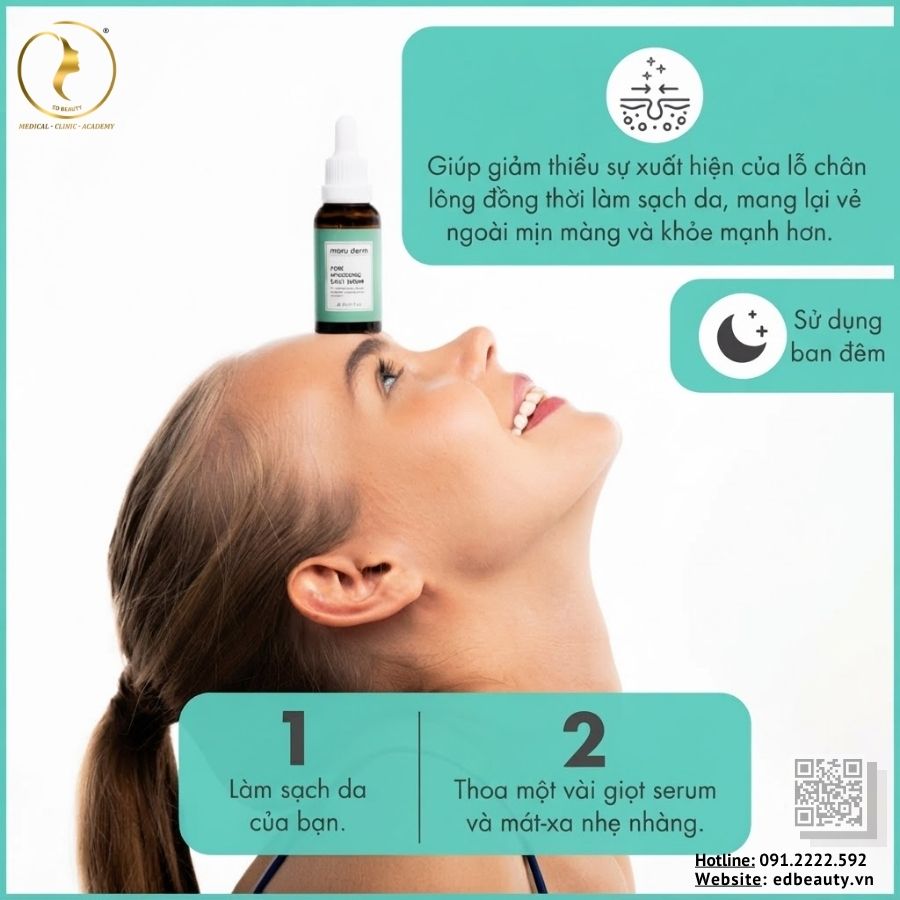 Hướng dẫn sử dụng Maruderm Pore Minimizing