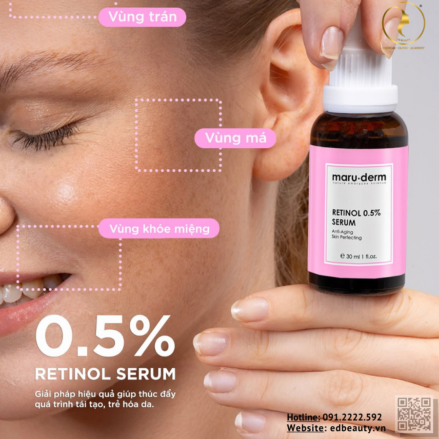 Thành phần serum Maruderm Retinol 0.5%