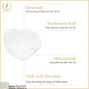 Thành phần toner Maruderm Rice Hydra