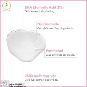 Công dụng của Maruderm BHA Pore Cleaning Daily Toner