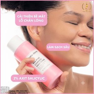 Tonic giảm dầu nhờn da Maruderm BHA Pore Cleaning Daily Toner