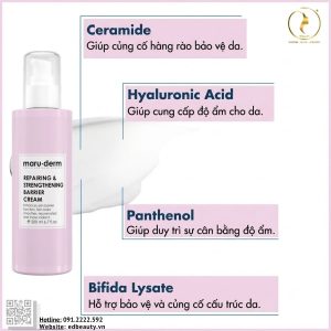 Thành phần Maruderm Repairing & Strengthening Barrier Cream