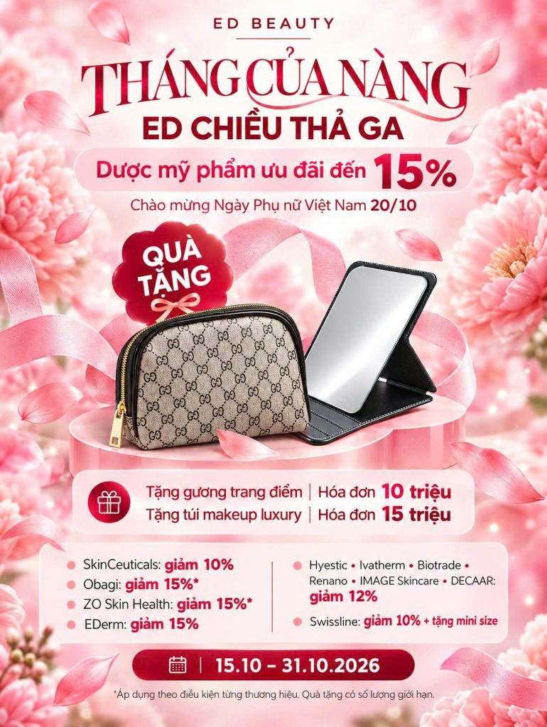 Women's Day 20/10 tại ed beauty
